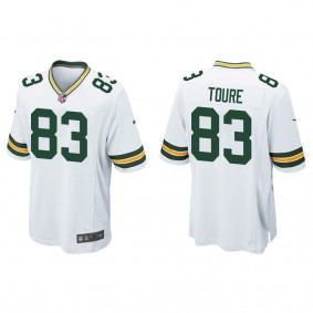 Men's Green Bay Packers Samori Toure White 2022 NFL Draft Game Jersey