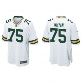 Men's Green Bay Packers Sean Rhyan White 2022 NFL Draft Game Jersey