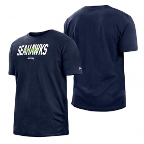 Men's Seattle Seahawks New Era Navy 2022 NFL Draft Collection T-Shirt