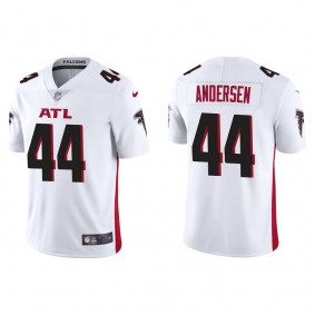 Men's Atlanta Falcons Troy Andersen White 2022 NFL Draft Vapor Limited Jersey