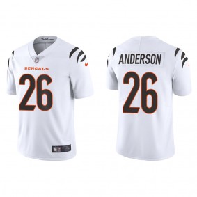 Men's Cincinnati Bengals Tycen Anderson White 2022 NFL Draft Vapor Limited Jersey