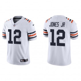 Men's Chicago Bears Velus Jones Jr. White 2022 NFL Draft Classic Limited Jersey