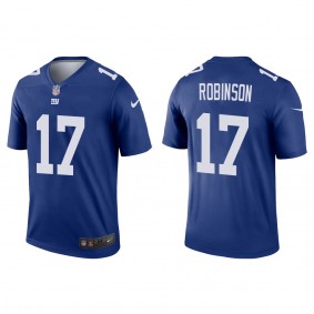 Men's New York Giants Wan'Dale Robinson Royal 2022 NFL Draft Legend Jersey