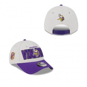 Men's Minnesota Vikings Stone Purple 2023 NFL Draft 9FORTY Adjustable Hat