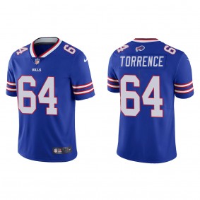 O'Cyrus Torrence Royal 2023 NFL Draft Vapor Limited Jersey