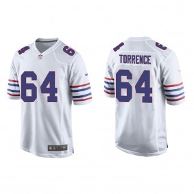 O'Cyrus Torrence White 2023 NFL Draft Alternate Game Jersey