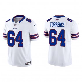O'Cyrus Torrence White 2023 NFL Draft Vapor F.U.S.E. Limited Jersey