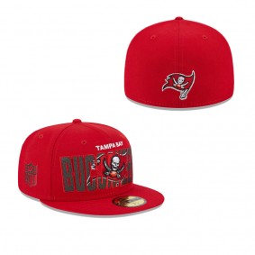 Men's Tampa Bay Buccaneers Red 2023 NFL Draft 59FIFTY Fitted Hat