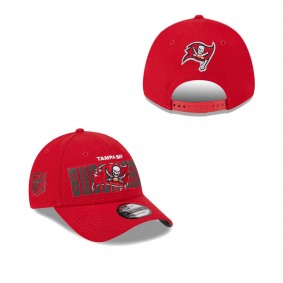 Men's Tampa Bay Buccaneers Red 2023 NFL Draft 9FORTY Adjustable Hat