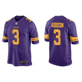 Jordan Addison Purple 2023 NFL Draft Alternate Game Jersey