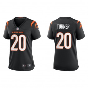 Women's D.J. Turner Black 2023 NFL Draft Game Jersey