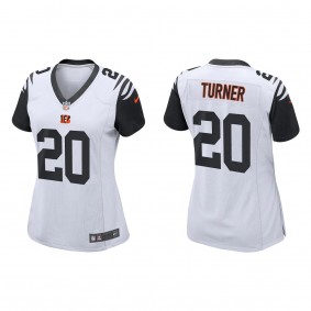 Women's D.J. Turner White 2023 NFL Draft Alternate Game Jersey