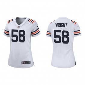 Women's Darnell Wright White 2023 NFL Draft Classic Game Jersey