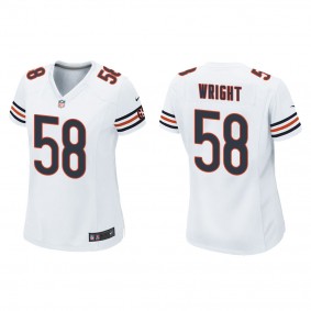 Women's Darnell Wright White 2023 NFL Draft Game Jersey
