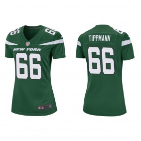 Women's Joe Tippmann Green 2023 NFL Draft Game Jersey