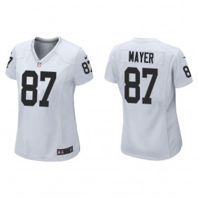 Women's Michael Mayer White 2023 NFL Draft Game Jersey