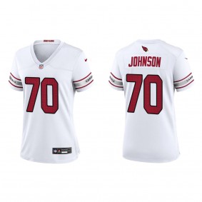 Women's Paris Johnson White 2023 NFL Draft Game Jersey