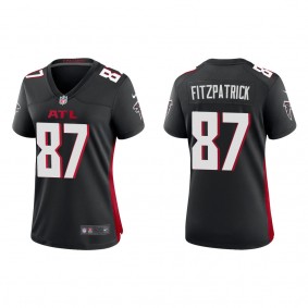 Women's Atlanta Falcons John FitzPatrick Black 2022 NFL Draft Game Jersey