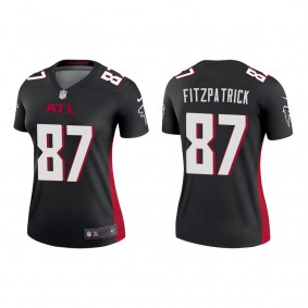 Women's Atlanta Falcons John FitzPatrick Black 2022 NFL Draft Legend Jersey
