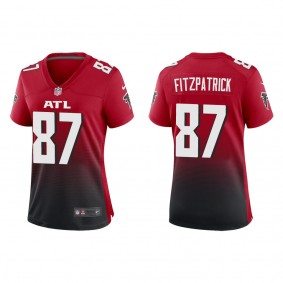 Women's Atlanta Falcons John FitzPatrick Red 2022 NFL Draft Alternate Game Jersey