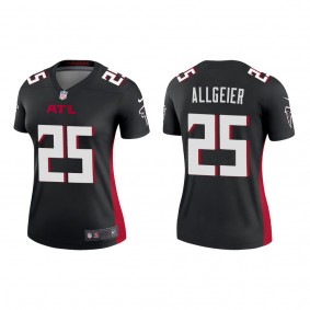 Women's Atlanta Falcons Tyler Allgeier Black 2022 NFL Draft Legend Jersey