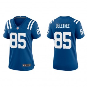 Women's Indianapolis Colts Andrew Ogletree Royal 2022 NFL Draft Game Jersey