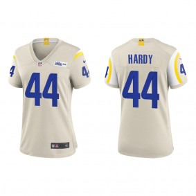 Women's Los Angeles Rams Daniel Hardy Bone 2022 NFL Draft Game Jersey
