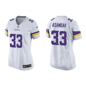 Women's Minnesota Vikings Brian Asamoah White 2022 NFL Draft Game Jersey