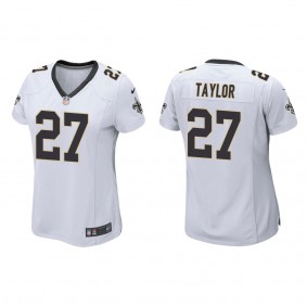 Women's New Orleans Saints Alontae Taylor White 2022 NFL Draft Game Jersey