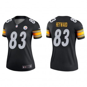 Women's Pittsburgh Steelers Connor Heyward Black 2022 NFL Draft Legend Jersey