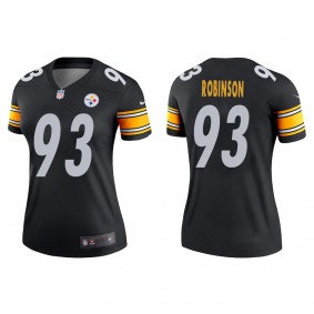 Women's Pittsburgh Steelers Mark Robinson Black 2022 NFL Draft Legend Jersey