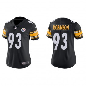 Women's Pittsburgh Steelers Mark Robinson Black 2022 NFL Draft Vapor Limited Jersey