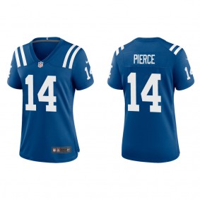 Women's Indianapolis Colts Alec Pierce Royal 2022 NFL Draft Game Jersey