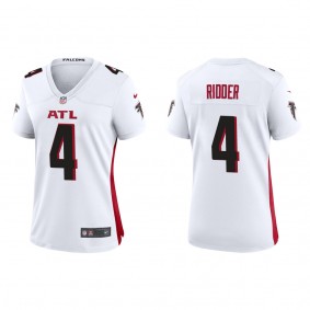 Women's Atlanta Falcons Desmond Ridder White 2022 NFL Draft Game Jersey