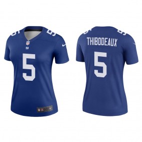 Women's New York Giants Kayvon Thibodeaux Royal 2022 NFL Draft Legend Jersey