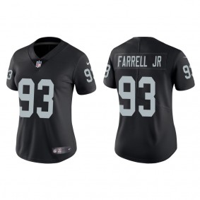 Women's Las Vegas Raiders Neil Farrell Jr. Black 2022 NFL Draft Vapor Limited Jersey