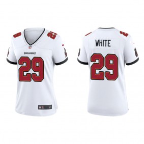 Women's Tampa Bay Buccaneers Rachaad White White 2022 NFL Draft Game Jersey