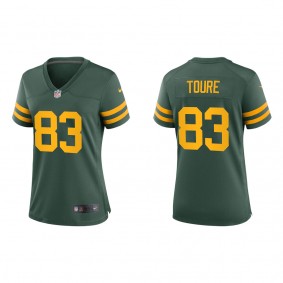 Women's Green Bay Packers Samori Toure Green 2022 NFL Draft Alternate Game Jersey