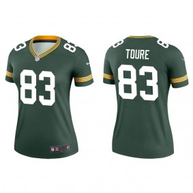Women's Green Bay Packers Samori Toure Green 2022 NFL Draft Legend Jersey
