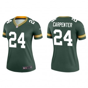 Women's Green Bay Packers Tariq Carpenter Green 2022 NFL Draft Legend Jersey