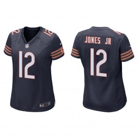 Women's Chicago Bears Velus Jones Jr. Navy 2022 NFL Draft Game Jersey