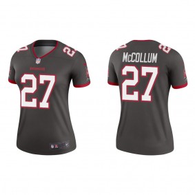 Women's Tampa Bay Buccaneers Zyon McCollum Pewter 2022 NFL Draft Legend Jersey
