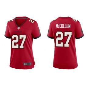 Women's Tampa Bay Buccaneers Zyon McCollum Red 2022 NFL Draft Game Jersey