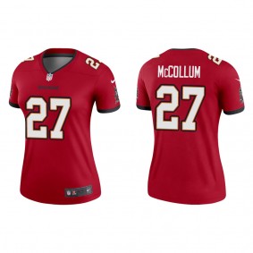 Women's Tampa Bay Buccaneers Zyon McCollum Red 2022 NFL Draft Legend Jersey