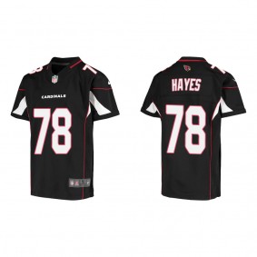 Youth Arizona Cardinals Marquis Hayes Black 2022 NFL Draft Game Jersey