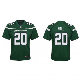 Youth New York Jets Breece Hall Green 2022 NFL Draft Game Jersey