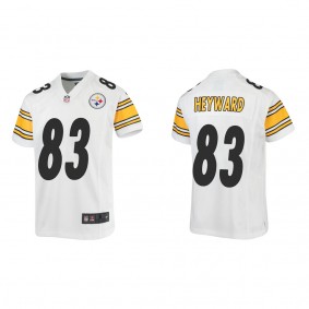 Youth Pittsburgh Steelers Connor Heyward White 2022 NFL Draft Game Jersey