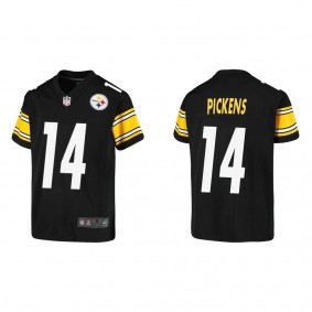 Youth Pittsburgh Steelers George Pickens Black 2022 NFL Draft Game Jersey