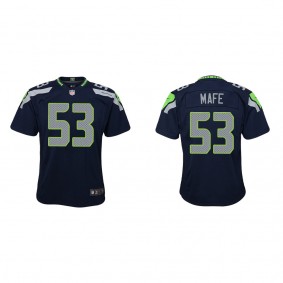 Youth Seattle Seahawks Boye Mafe College Navy 2022 NFL Draft Game Jersey