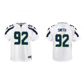Youth Seattle Seahawks Tyreke Smith White 2022 NFL Draft Game Jersey